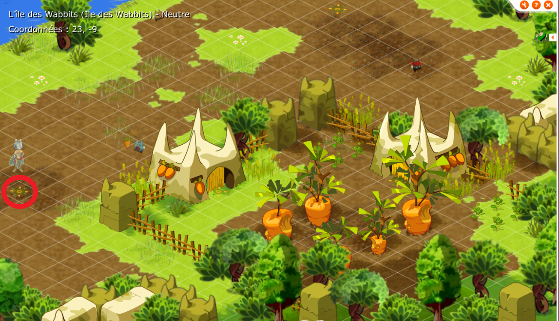 Dofus Retro Château Wa Wabbit, comment y accéder, quel est le chemin pour la panoplie avec les